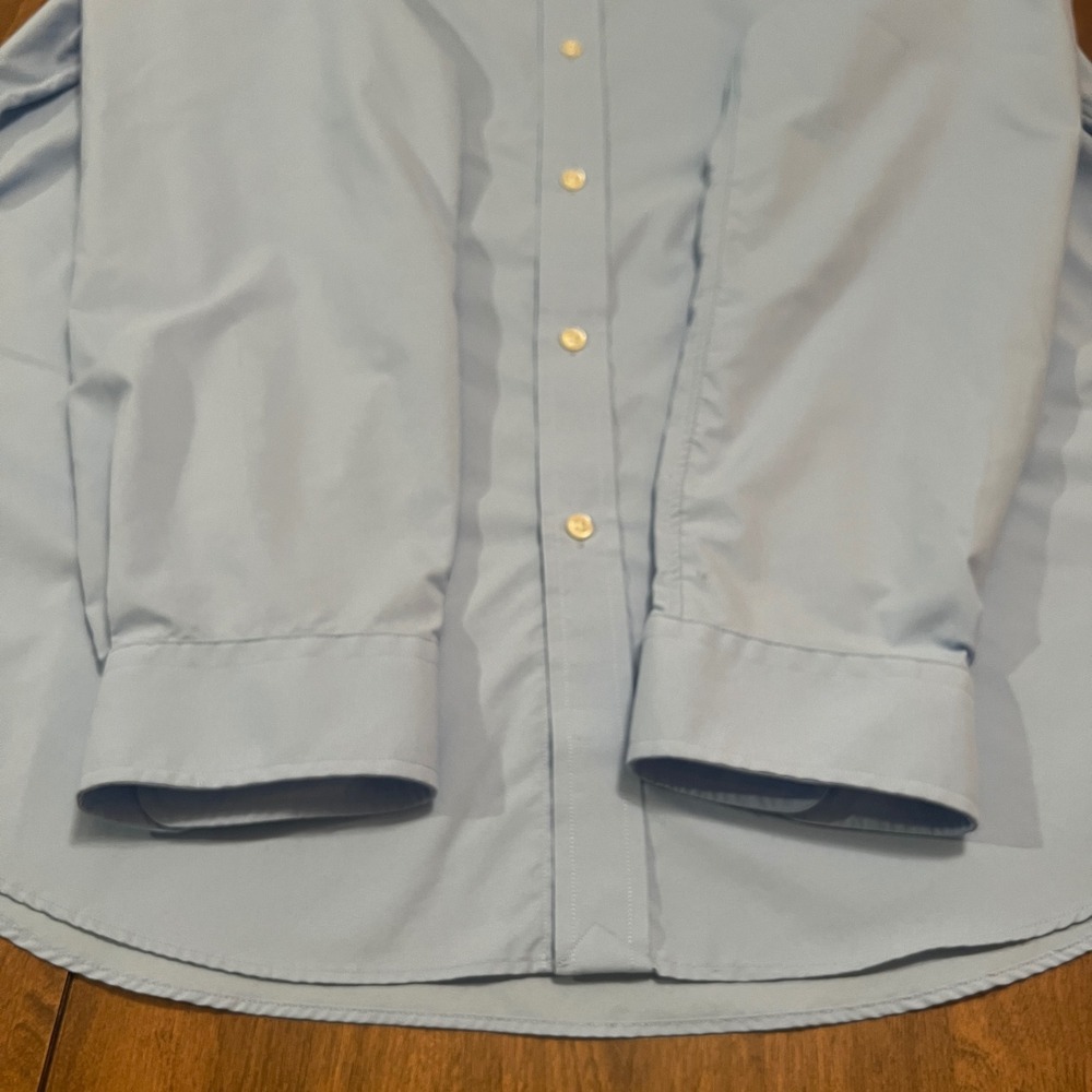 Polo Ralph Lauren Slim Fit Performance Shirt Mens XXL Light Blue Button Down - Picture 5 of 16